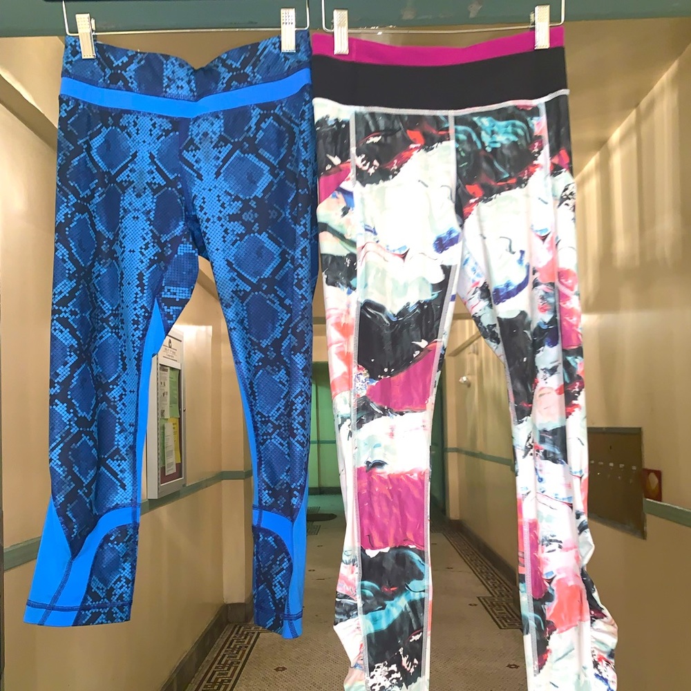 Lululemon Athletica, “Speed Tight IV,” & Cropped Legging, Sz 4, EUC